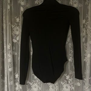 Turtleneck ballet leotard